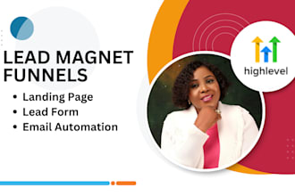design your lead magnet funnel and landing page on ghl