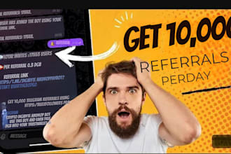 10m no bot referral count telegram referral link promotion telegram mini app