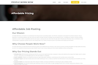 build a business website using webflow or squarespace
