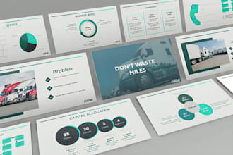 do quick powerpoint presentation design and investor pitch deck design, keynote