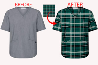 do perfect pattern change and color change in photoshop