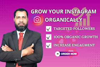grow your instagram organically and do promotion to increase followers