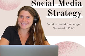 create a complete social media content strategy plan