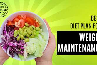 be your personalize nutritionist for weight loss diet and meal plan