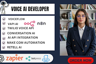 build voice ai bot voice flow vapi retell ai voiceflow api n8n developer