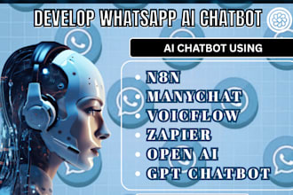 build n8n automated whatsapp chatbot ,whatsapp business api, n8n and fix flow