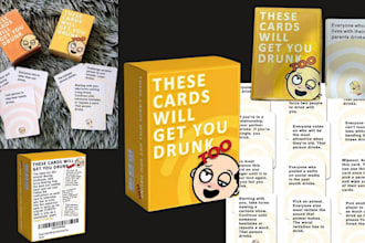 do party card game design drinking card game design couples card game design