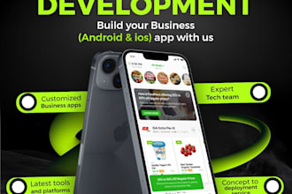 custom mobile app development for your business or idea