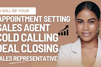b2b b2c appointment setting sales closer cold calling and deal closing salesrep