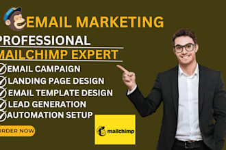 do mailchimp email marketing campaign email template design automation setup
