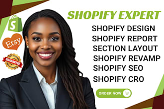 revamp shopify website design shopify cro, edit shopify layout store design