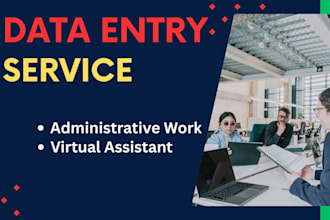 do data entry, copy paste, data mining, administrative work