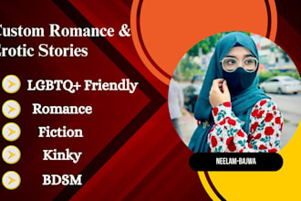 write custom erotic story, romantic, kinky, bdsm and sensual stories