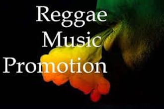 organic reggae promotion for country, latin, reggaeton