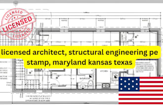 licensed architect, structural engineering pe stamp, alaska colorado new york