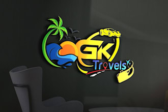 design a travel and hotel,tour,travel agency logo for you