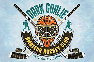 make classy sports team logo any graphics design
