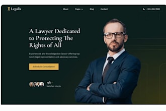 notary website ,income tax , finance, attorney rebuild wordpress website