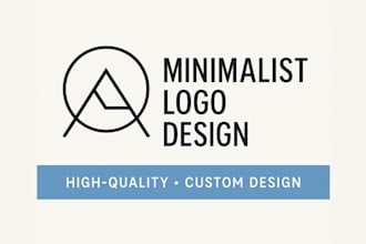 design a simple and memorable logo with minimalist style