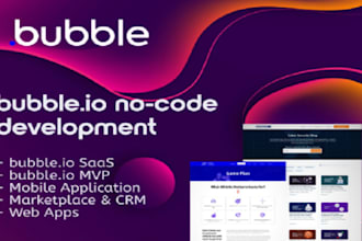 be your expert bubble developer for apps websites saas mvps
