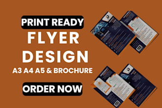 design, redesign, a2 a3 a4 a5 flyer,  bifold, trifold, brochure, poster, leaflet