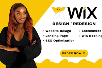 design wix website wix business website wix booking website wix ecommerce