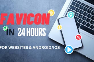 design custom favicon for your brand in 24 hours