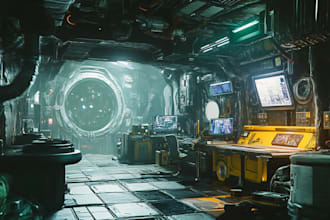 create a cyberpunk futuristic city and background
