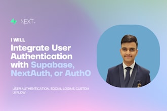 integrate user authentication with supabase, nextauth, or auth0