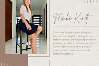 provide outstanding customer service in german and english