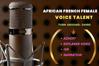 record your french african voice over