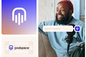 design professional podcast logo in 12hrs