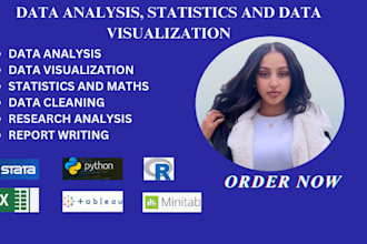 create visualizations using tableau,excel, r, SAS, python,spss