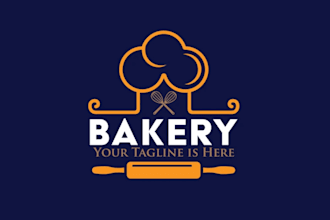 do bakery restaurant cake candy sweets logo