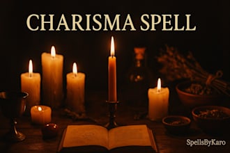 cast a charisma spell to boost your charm, and confidence