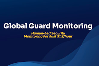 provide 24 7 live camera monitoring  we serve 200 plus clients