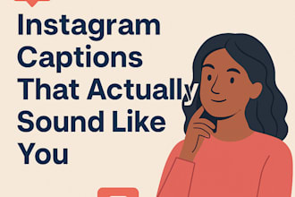 write instagram captions for lifestyle and small brands