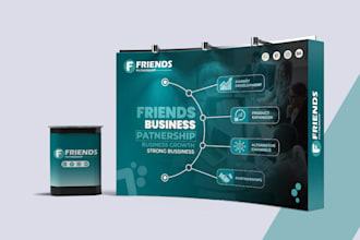 trade show booth backdrop graphics for your trade fair