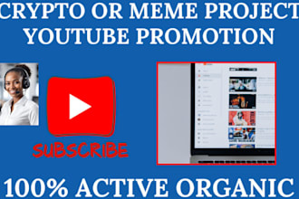 promote your solana, crypto, or nft project on my youtube channel