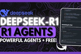 develop ai agent, deepseek r1 llm agentic workflow, ai live outbound voice agent