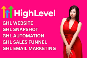 do ghl automation ghl snapshot ghl sales funnel ghl webinar funnel ghl website