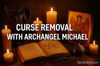 remove a curse or negative energy with archangel michael