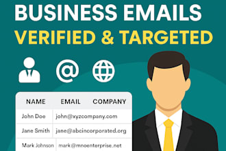 collect targeted b2b leads and business emails