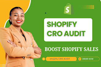 do shopify cro, store cro audit, optimize store review to boost conversion rate
