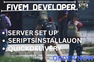 be your fivem server developer