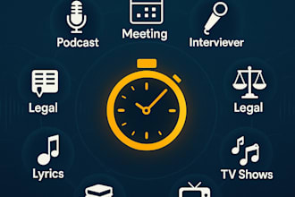 transcribe audio and video files within 8 hours, get 30 minutes free