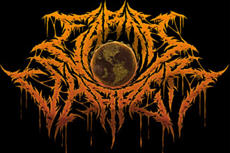 do death metal, black metal, and brutal death metal logo