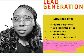 do b2b lead generation and email list building