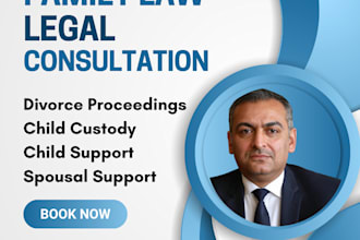 draft divorce, child custody, alimony, family law court documents