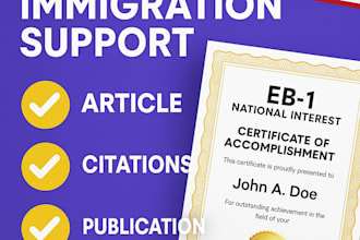 write articles on eb1,eb1a visa categories, uscis, green card insight